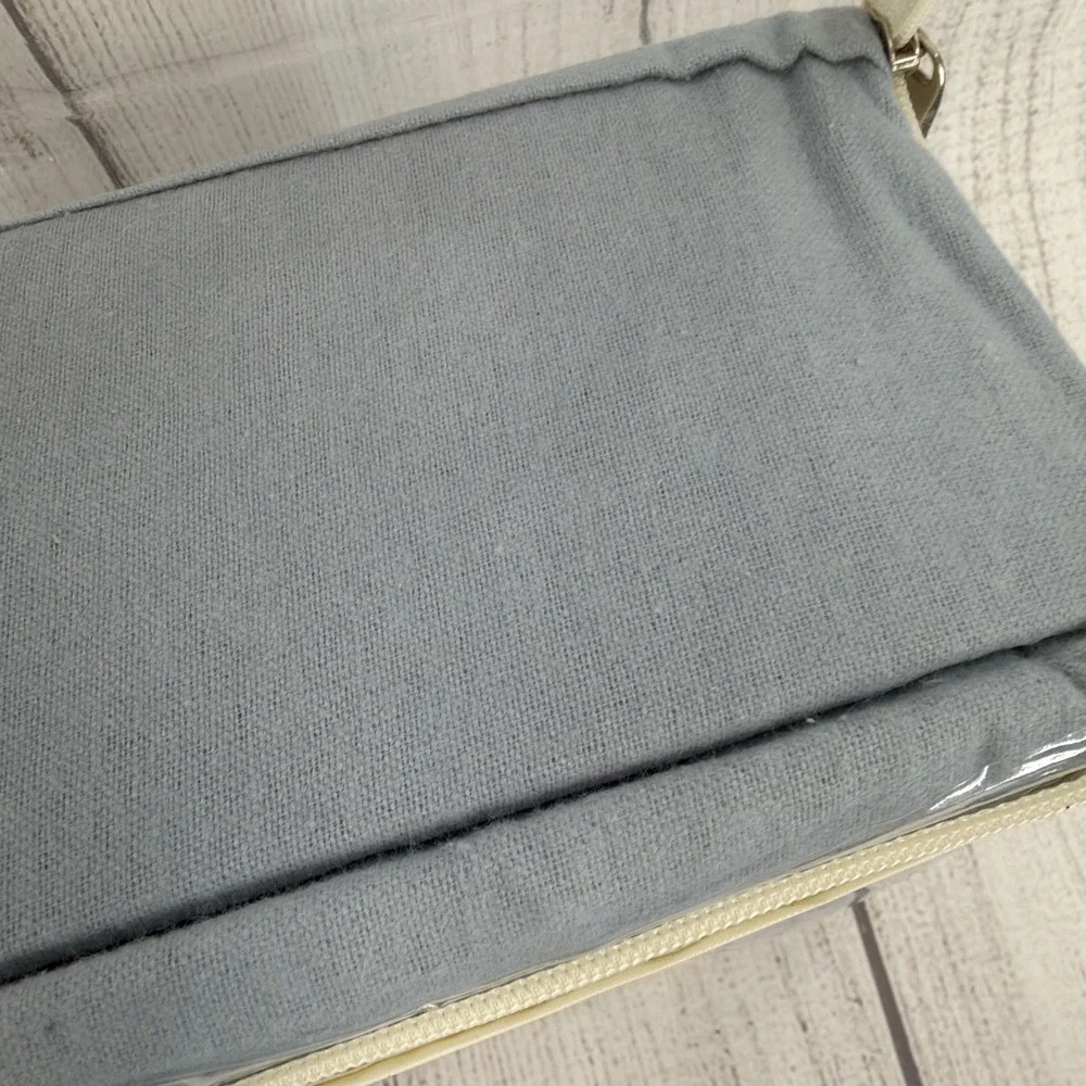 Pointehaven Sheet Set TWIN Dusty Blue 100% Cotton Brushed Flannel Soft Solid